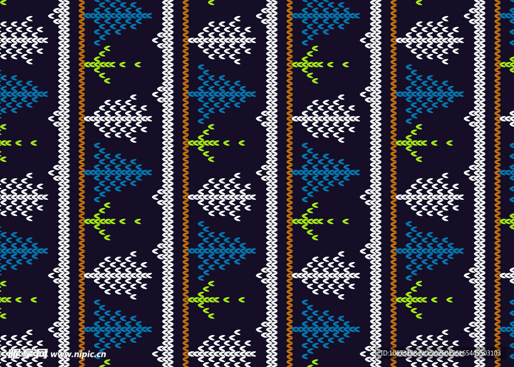 海洋风鱼骨图案纹理背景