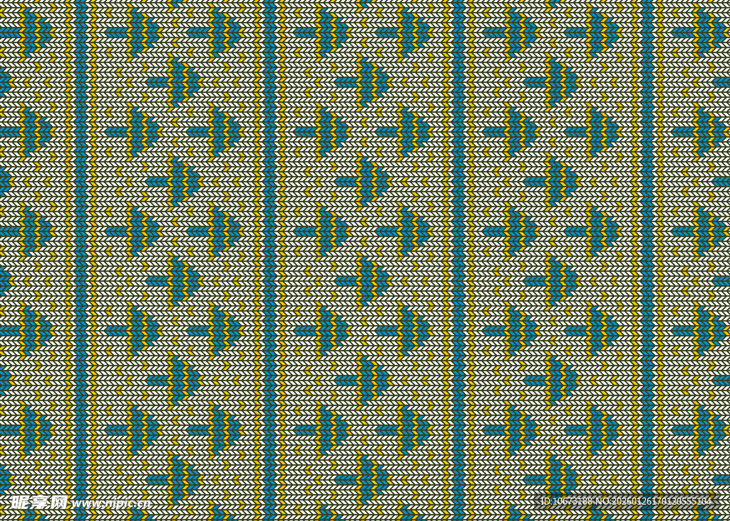 复古几何花纹图案设计