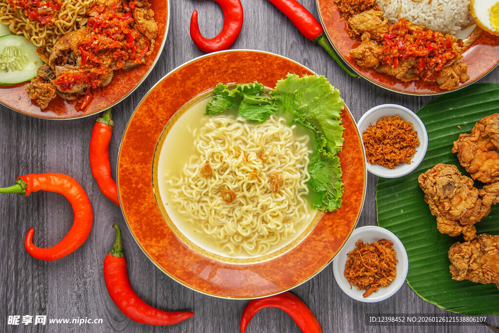 多样美味印尼特色美食