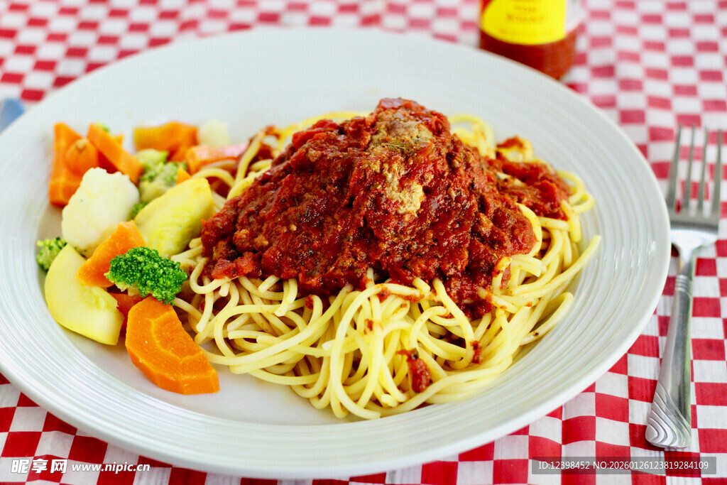 美味肉酱意大利面套餐