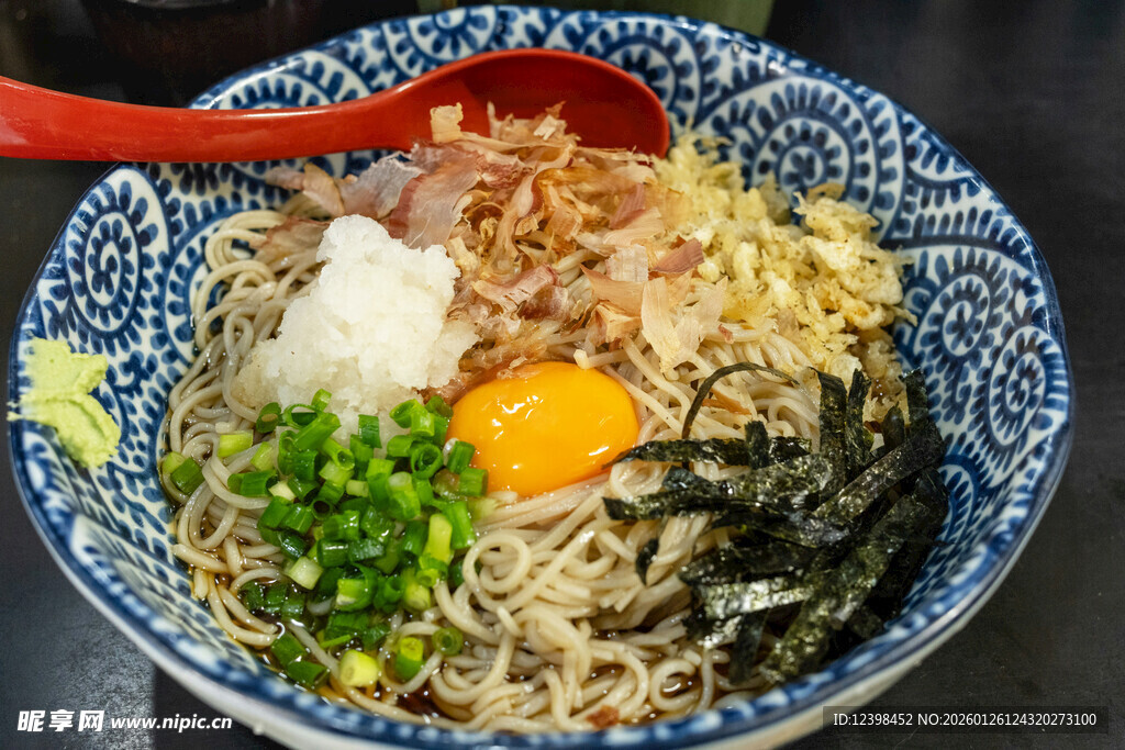 日式拉面美食特写