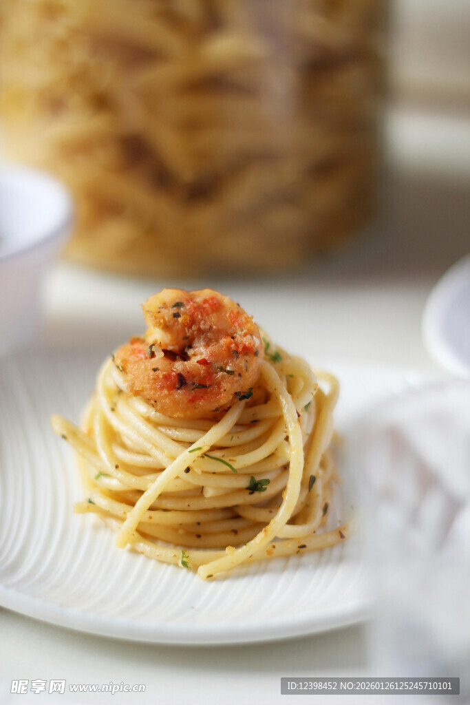 美味鱼子酱意面