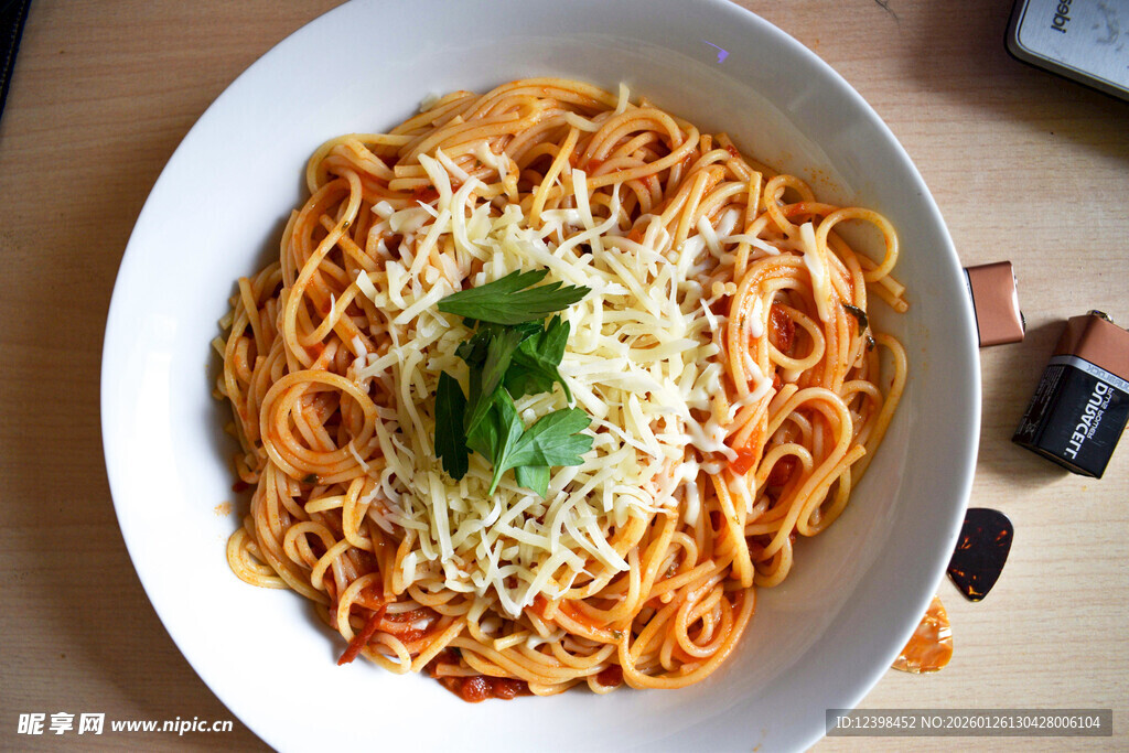 美味芝士意大利面