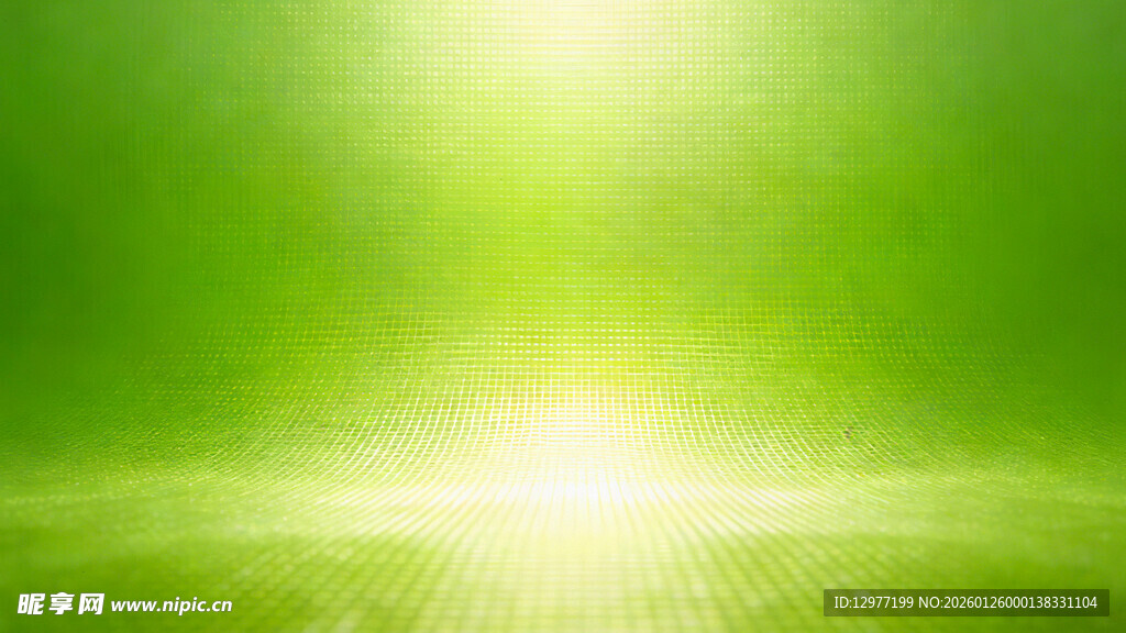 绿色光芒背景特效图