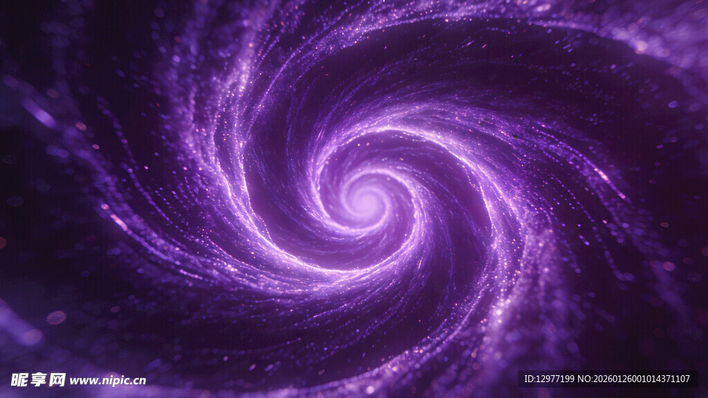 紫色梦幻宇宙漩涡