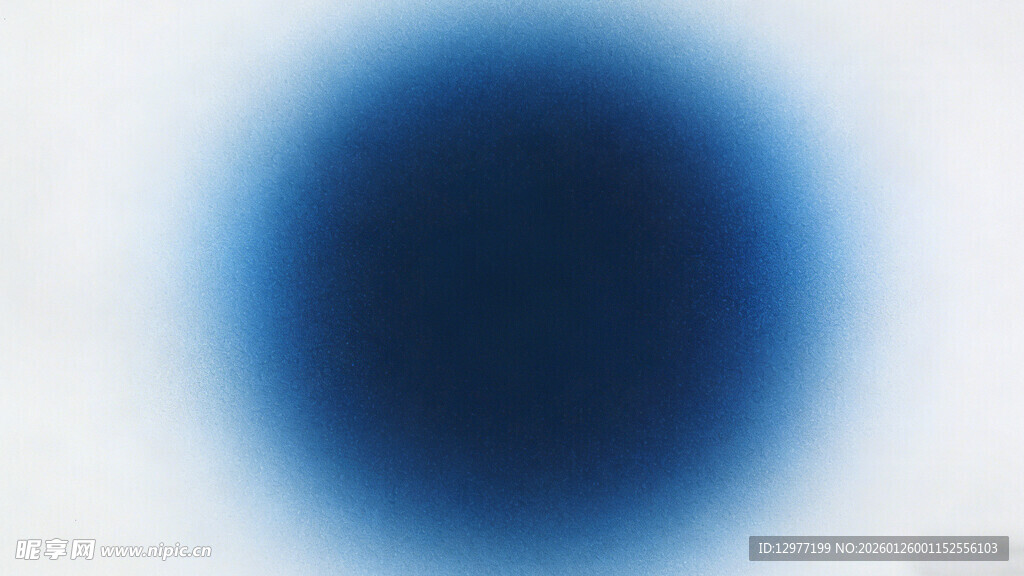 蓝色渐变圆形图案