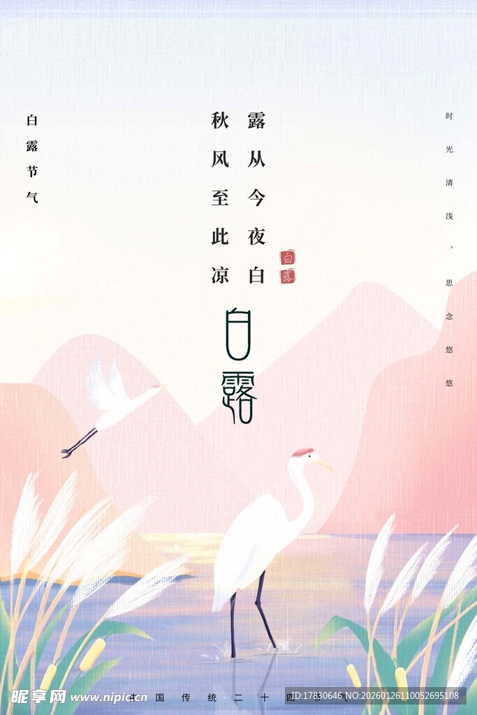 白露海报
