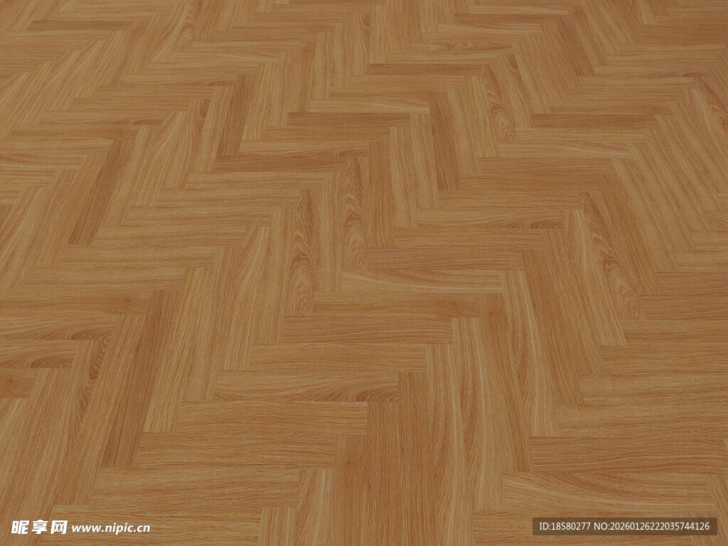 人字形木纹地板木饰面贴图