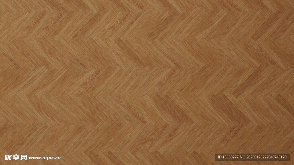 棕色人字形纹理木地板木饰面