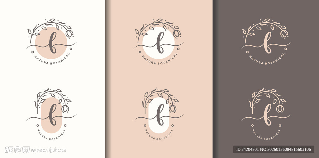 优雅字母C标志设计集合