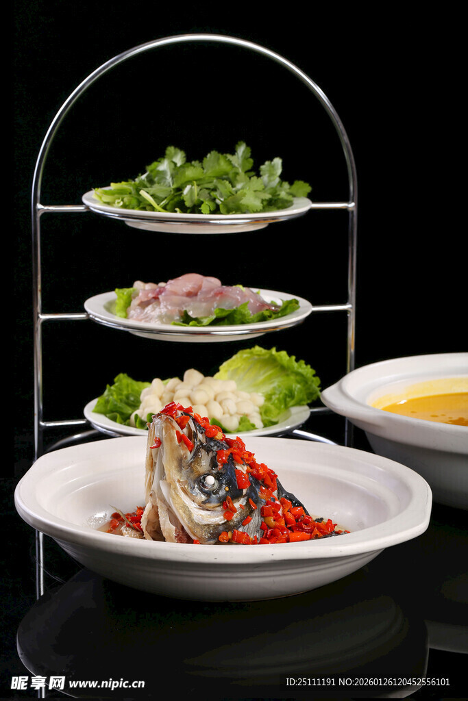 湖南香辣剁椒鱼头