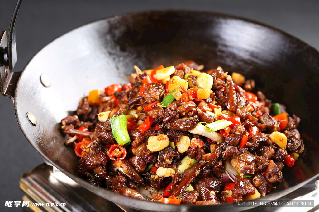 香辣美味吊锅竹鸡