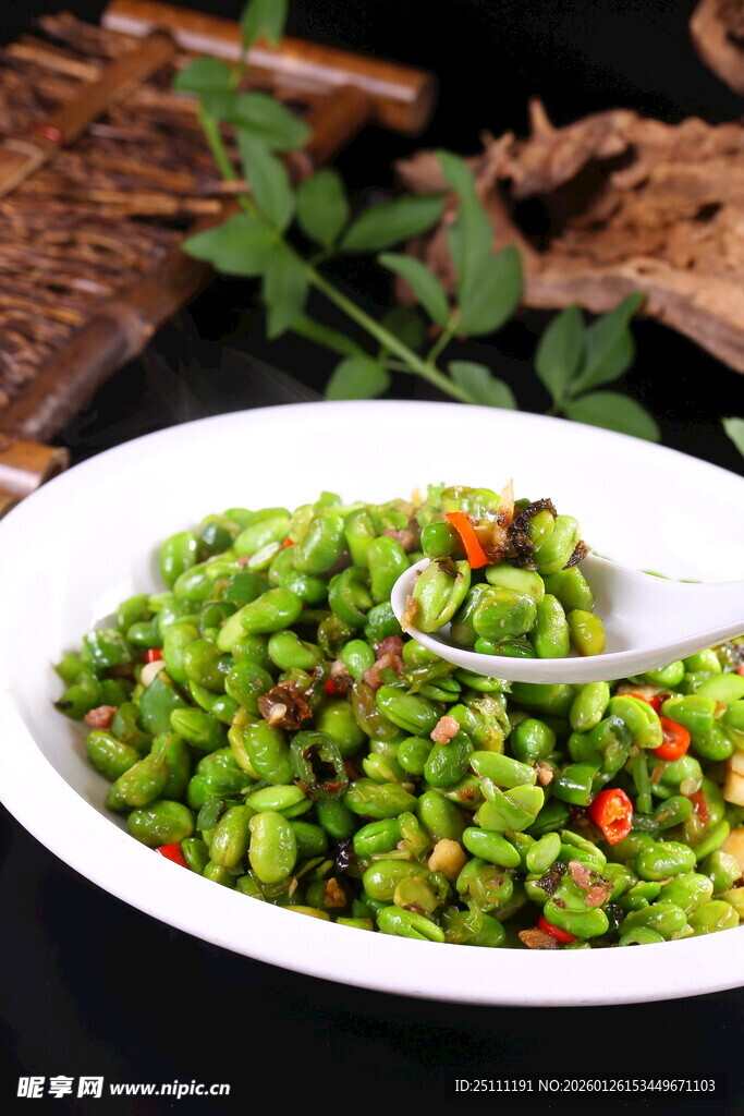 美味手剥青皮豆