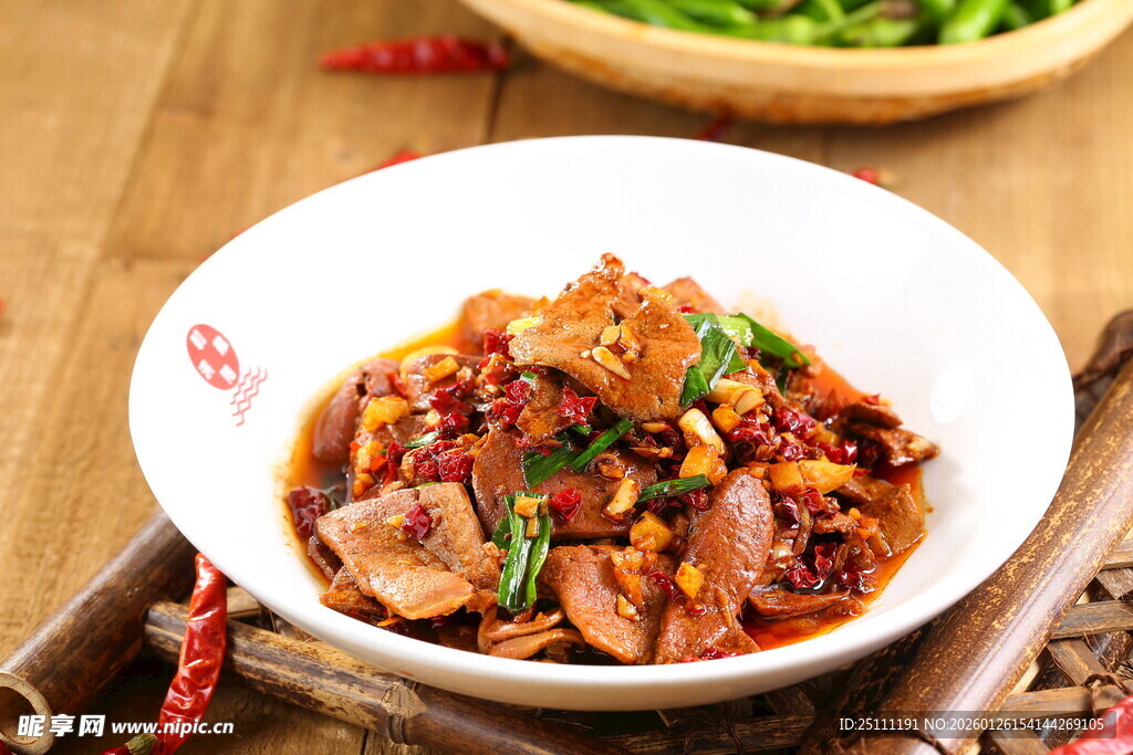 香辣美味大片猪肝