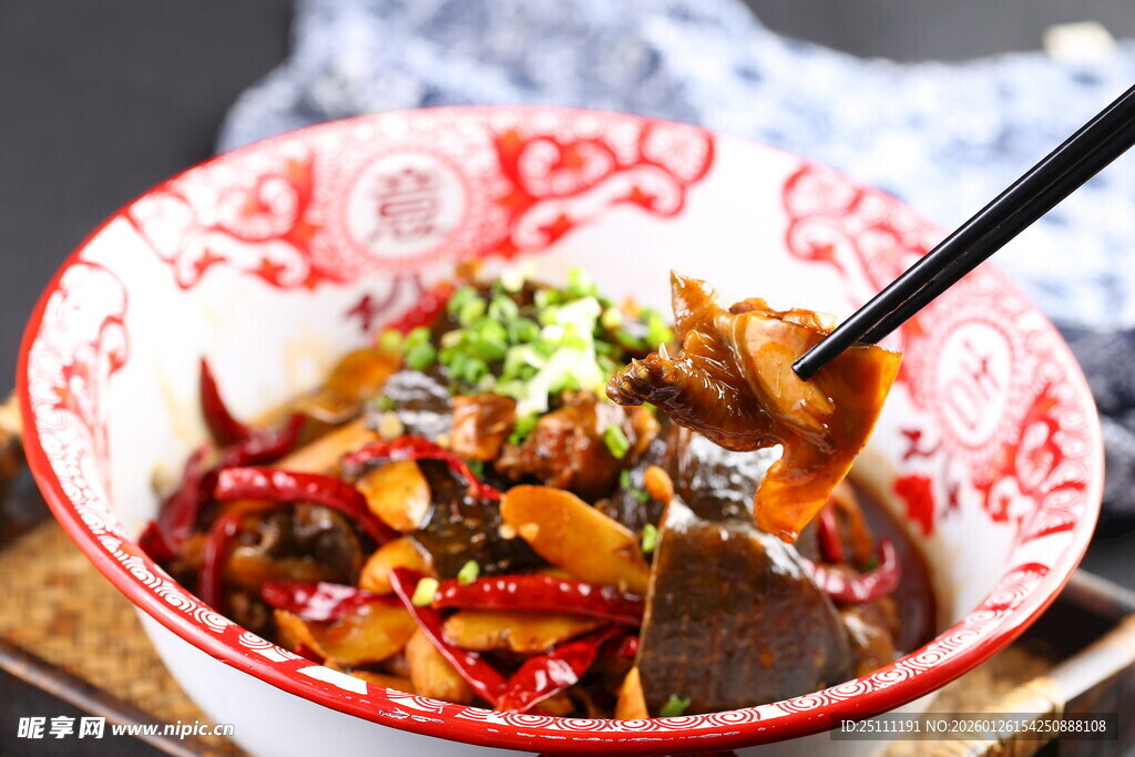 美味香辣姜辣沙鳖