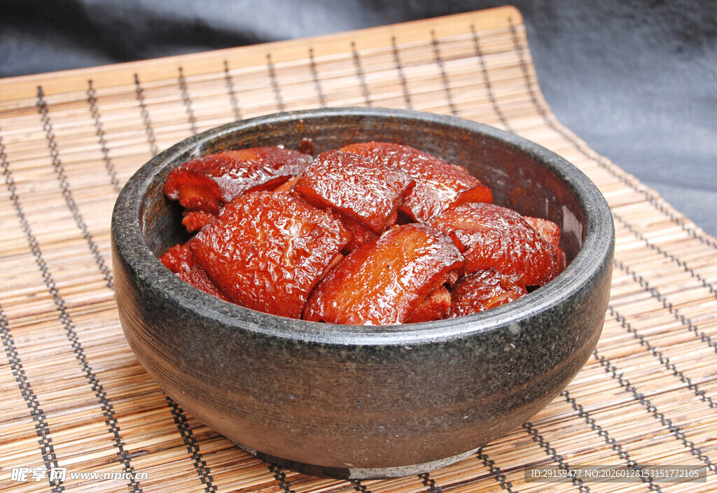 韩式辣酱腌制的美味肉片