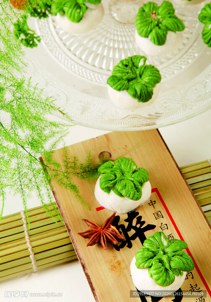 精致绿植盆栽摆盘展示