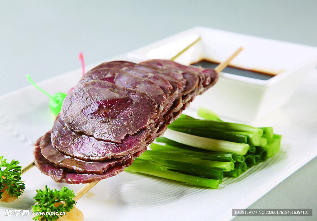 美味酱牛肉配时蔬