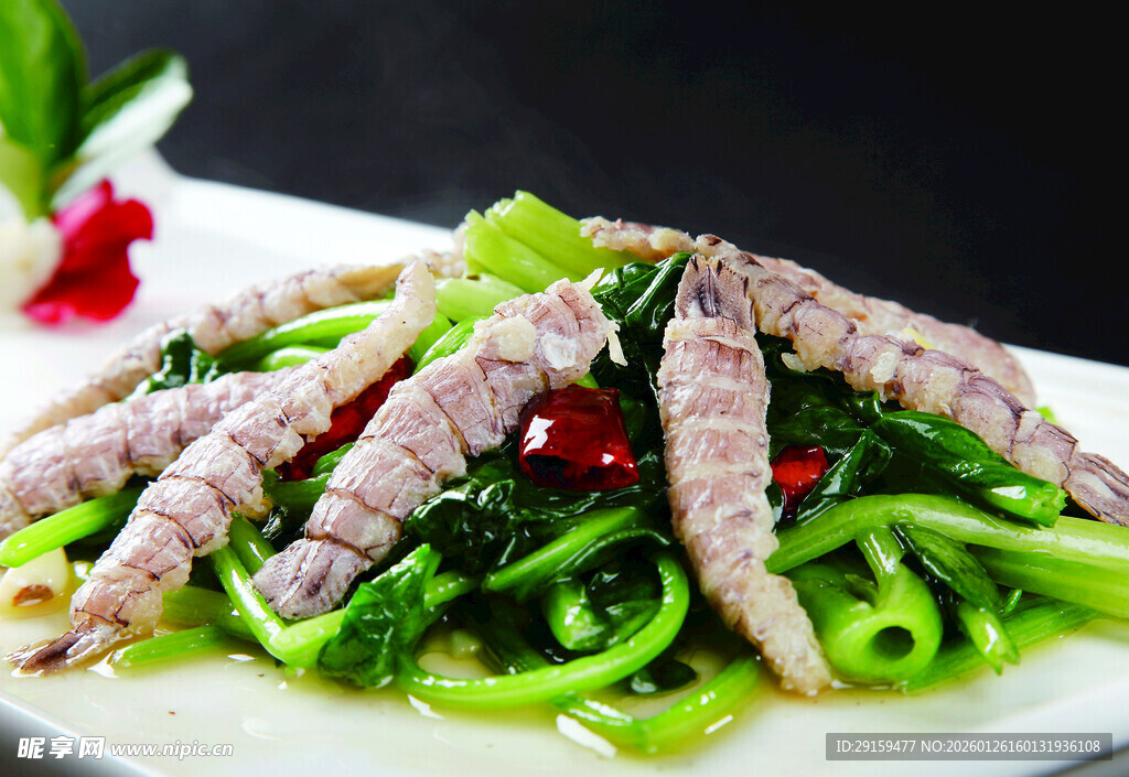 青椒炒肉丝