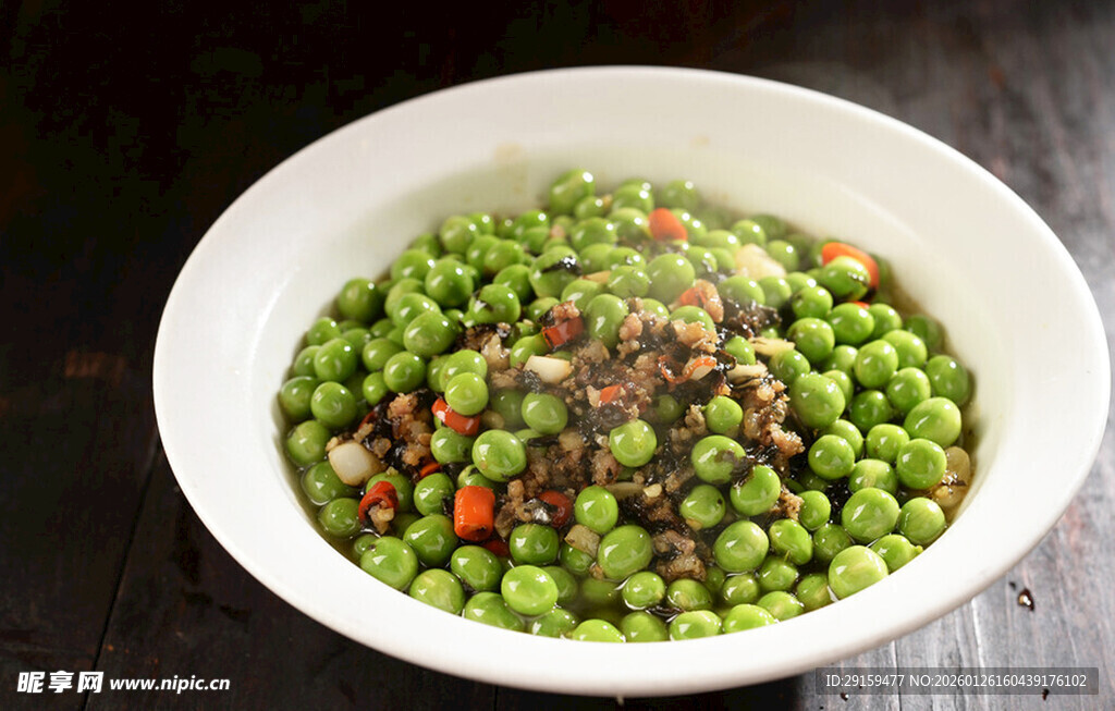 美味豌豆 装点餐桌好佳肴