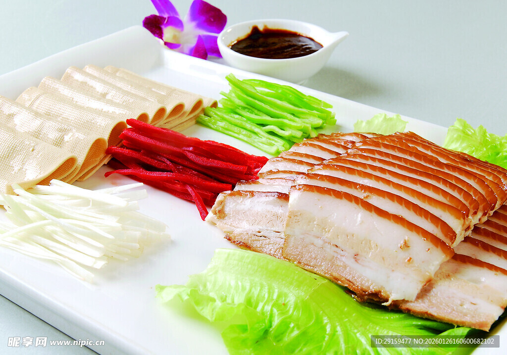 美味拼盘卤味蔬菜搭配