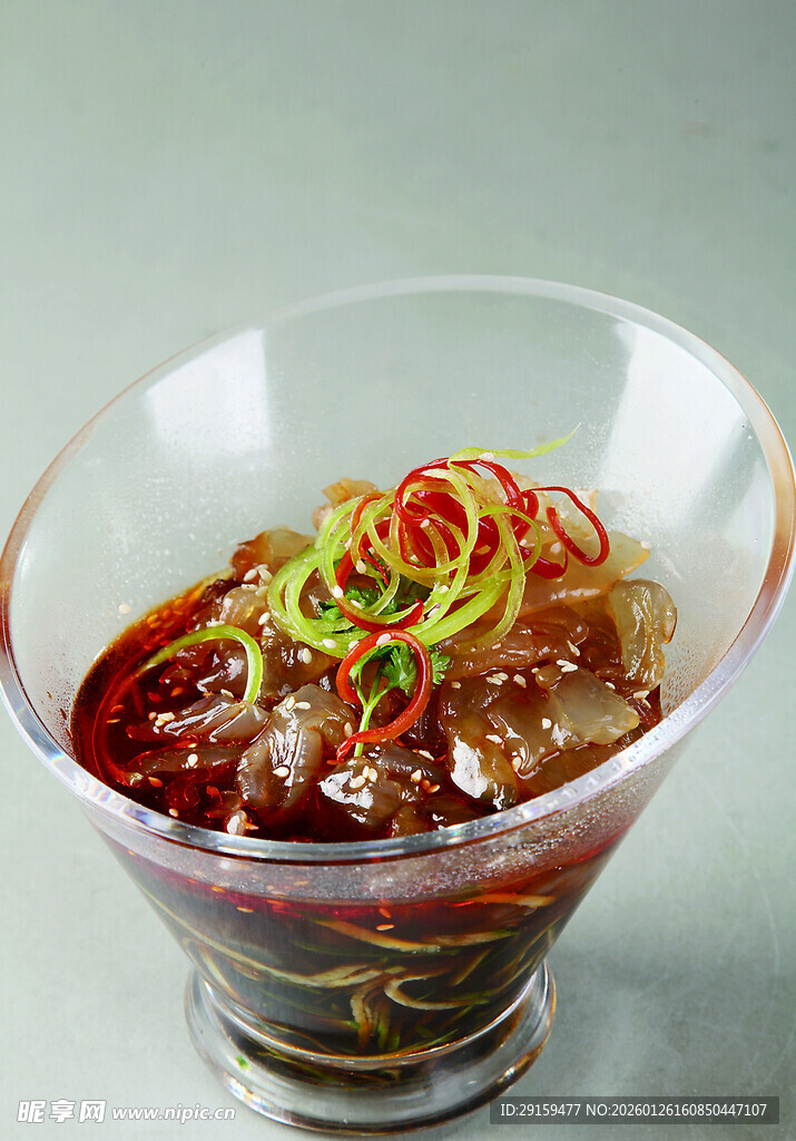 美味凉拌海蜇丝