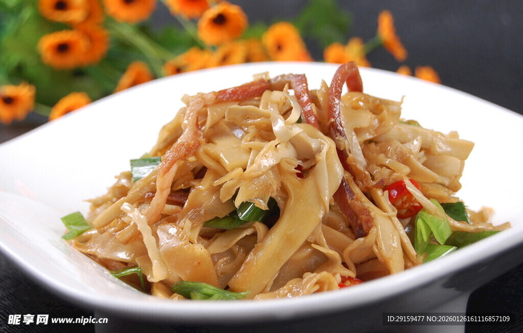 美味凉拌豆皮丝