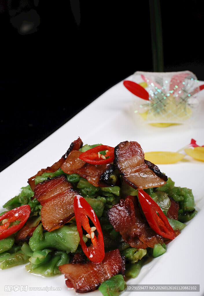 青椒炒腊肉