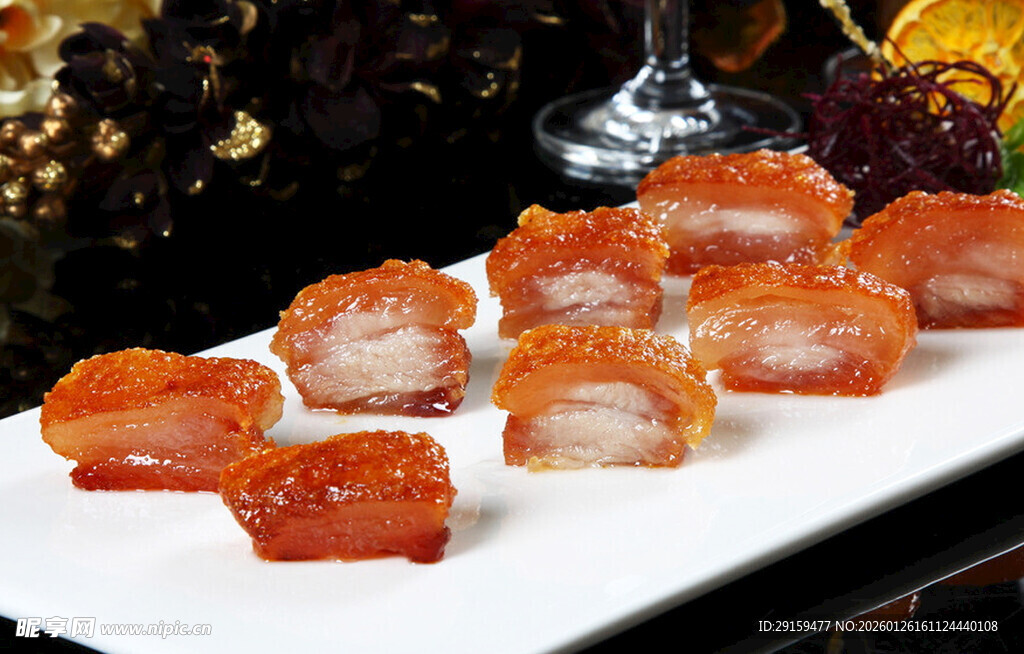 美味诱人的特色烤肉卷