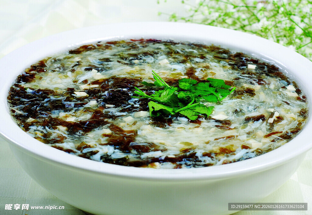 美味紫菜蛋花汤