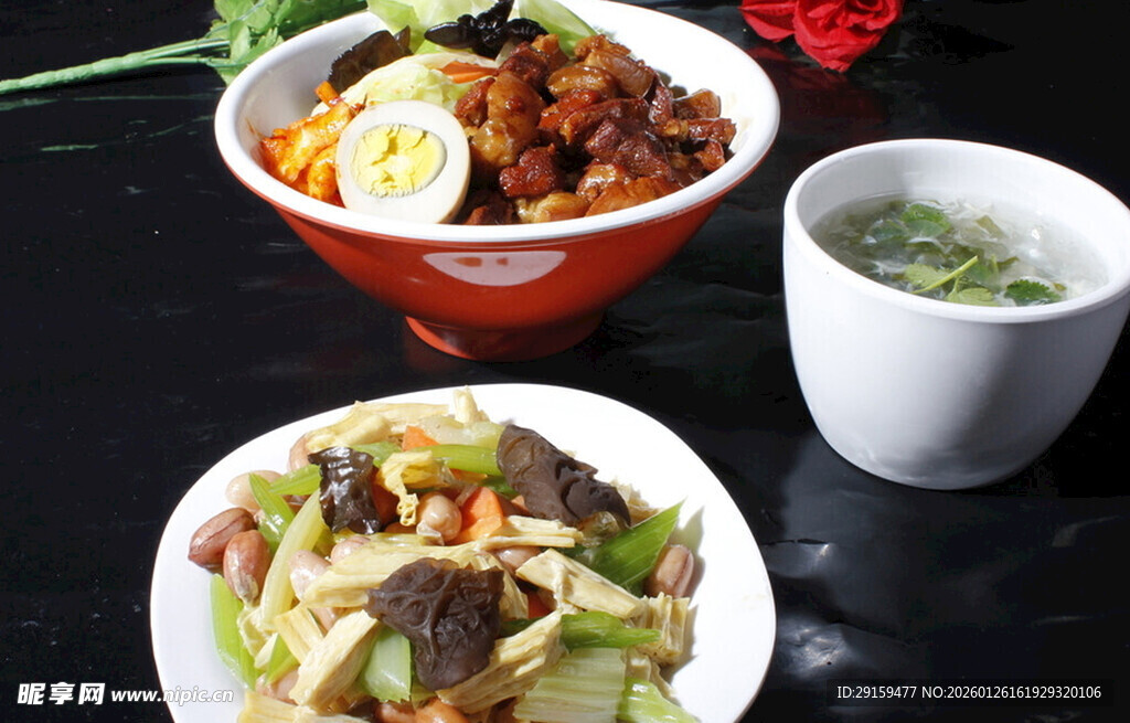 美味中式菜肴组合