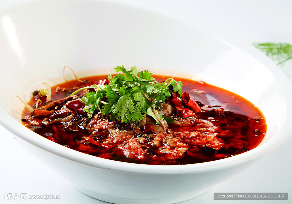 香辣诱人的红油牛肉