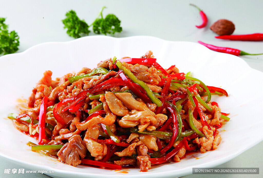 美味双椒炒肉丝