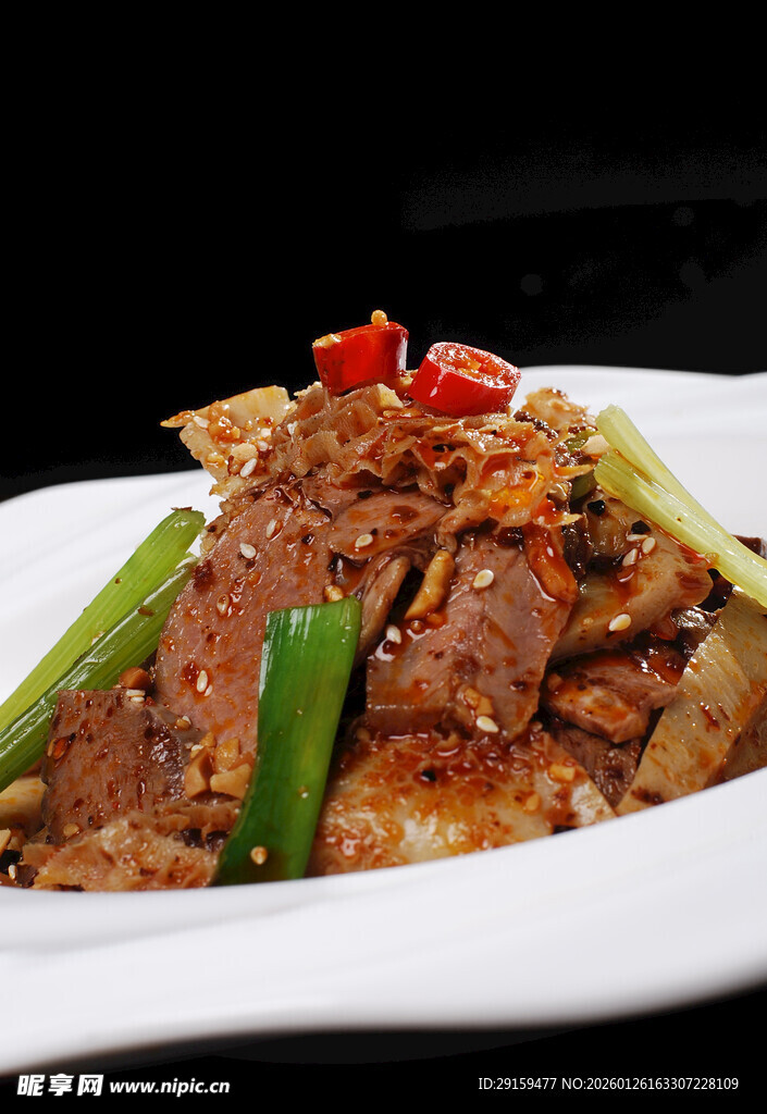 美味酱牛肉配时蔬