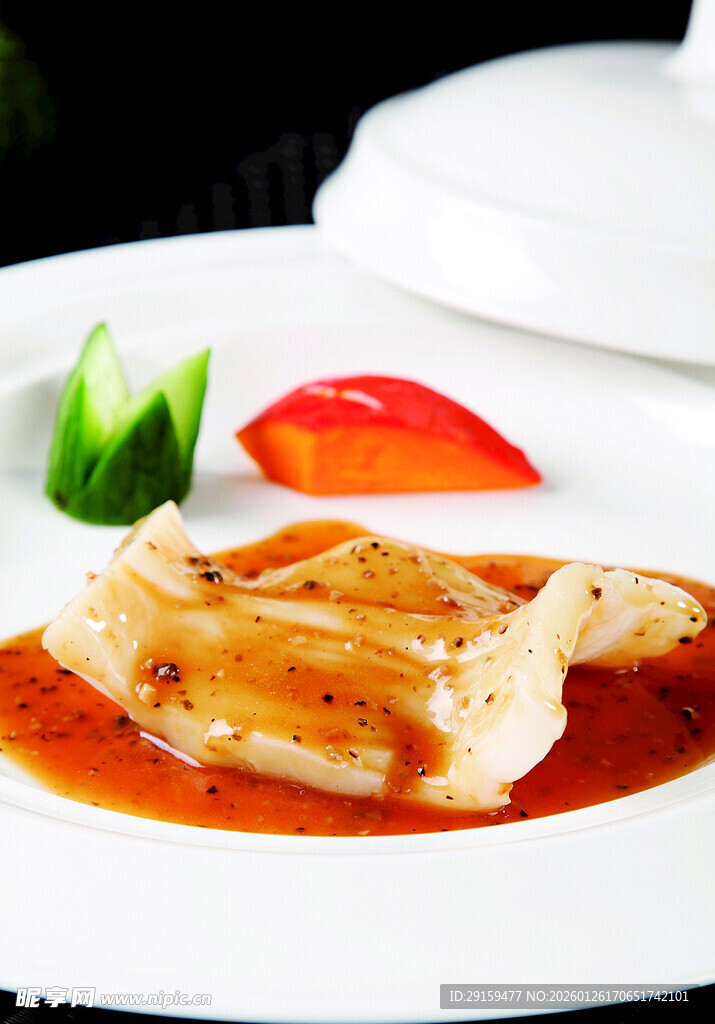 红烧鳕鱼配时蔬