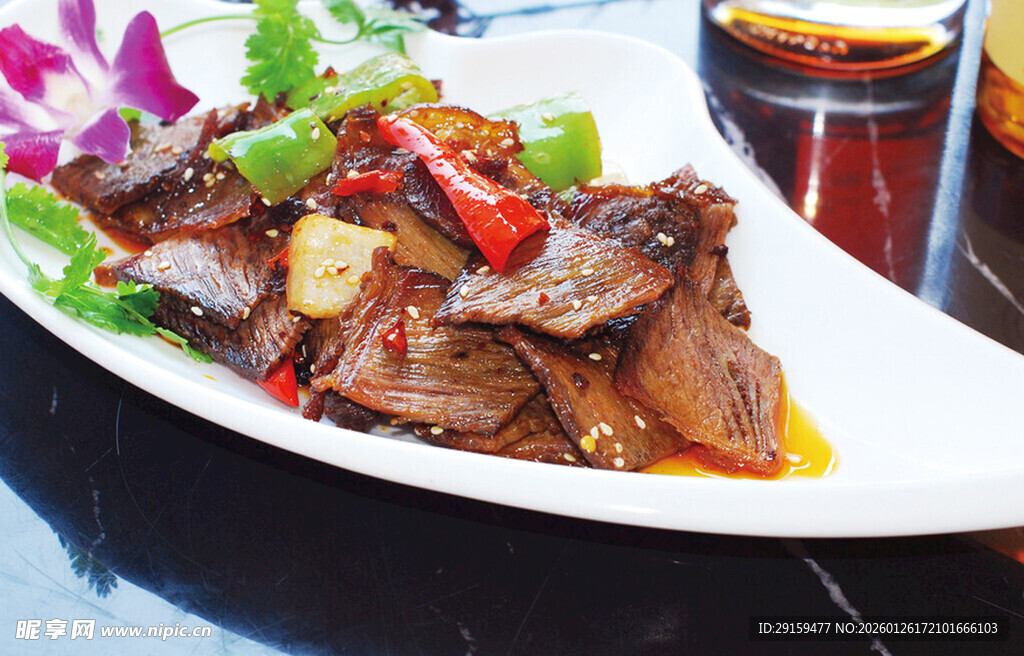 香辣美味卤牛肉