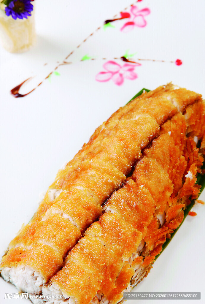 美味肉松寿司卷