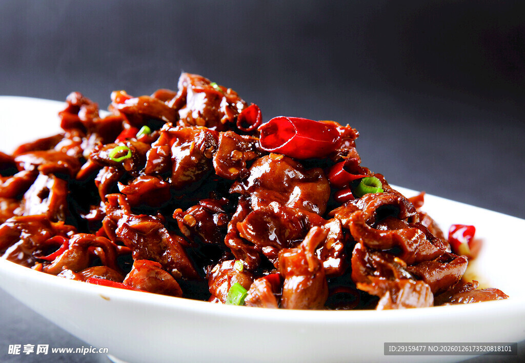 香辣美味鸡杂