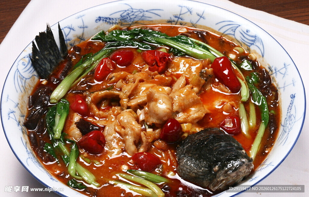 香辣可口的红烧鱼