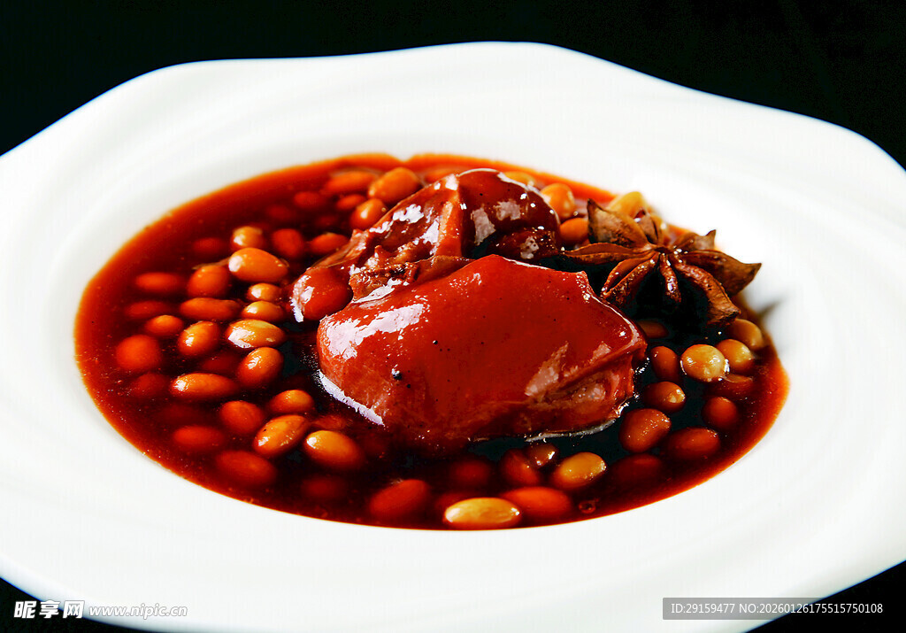 红烧猪蹄配花生香料