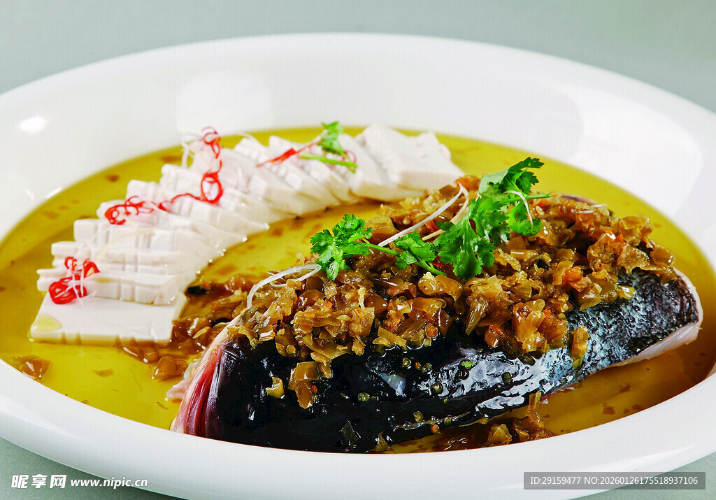 金汤肉末蒸鲜鱼