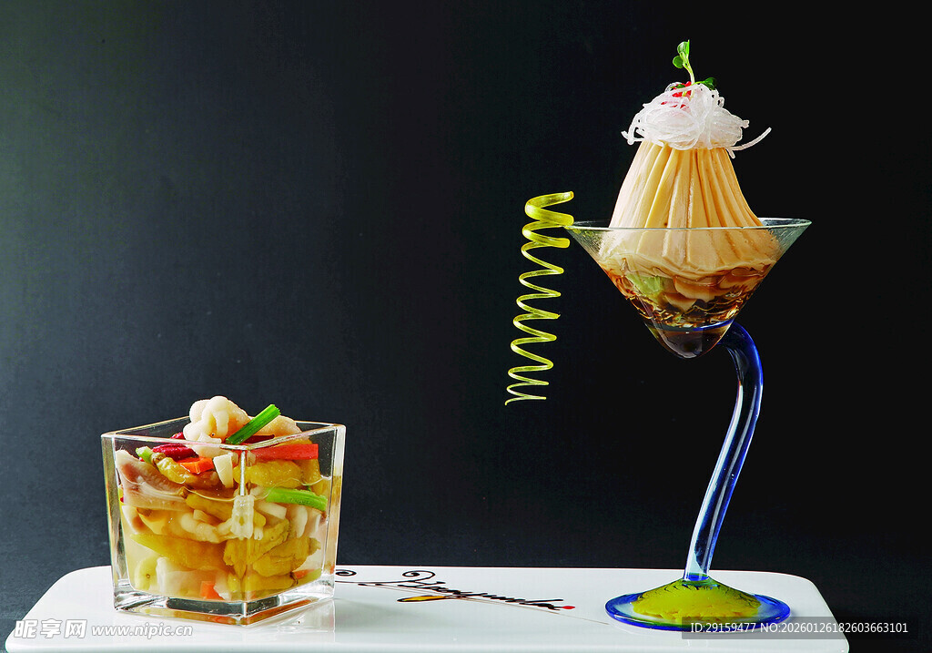 精致创意甜品组合