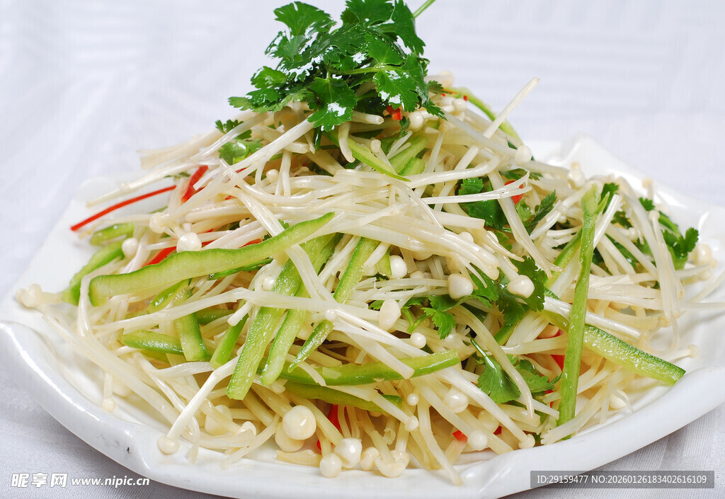 清爽凉拌豆芽菜