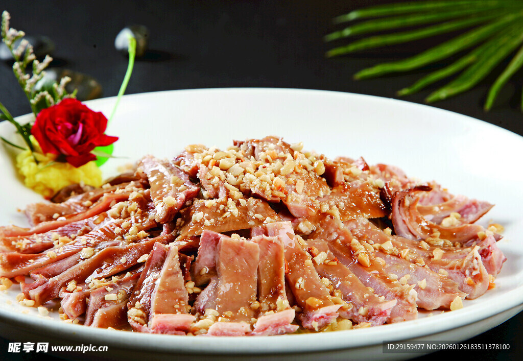美味凉拌牛肉片