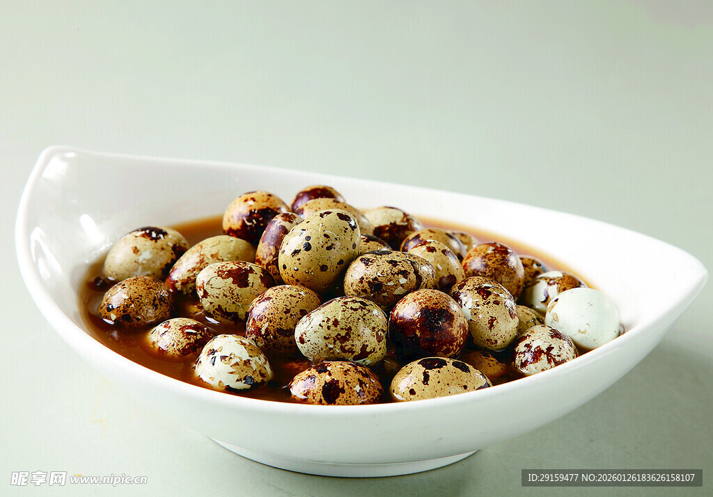 美味鹌鹑蛋菜肴