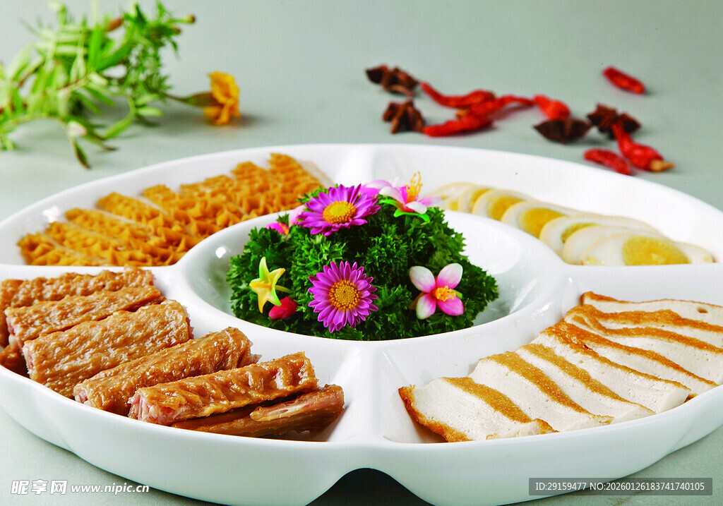 精美拼盘美食
