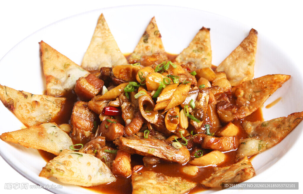 香辣美味炒馍片