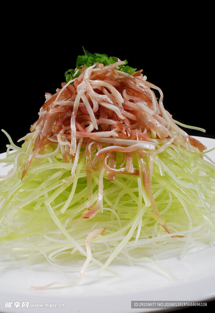 凉拌双丝