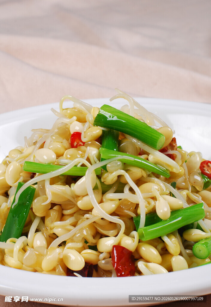 素炒豆角豆芽