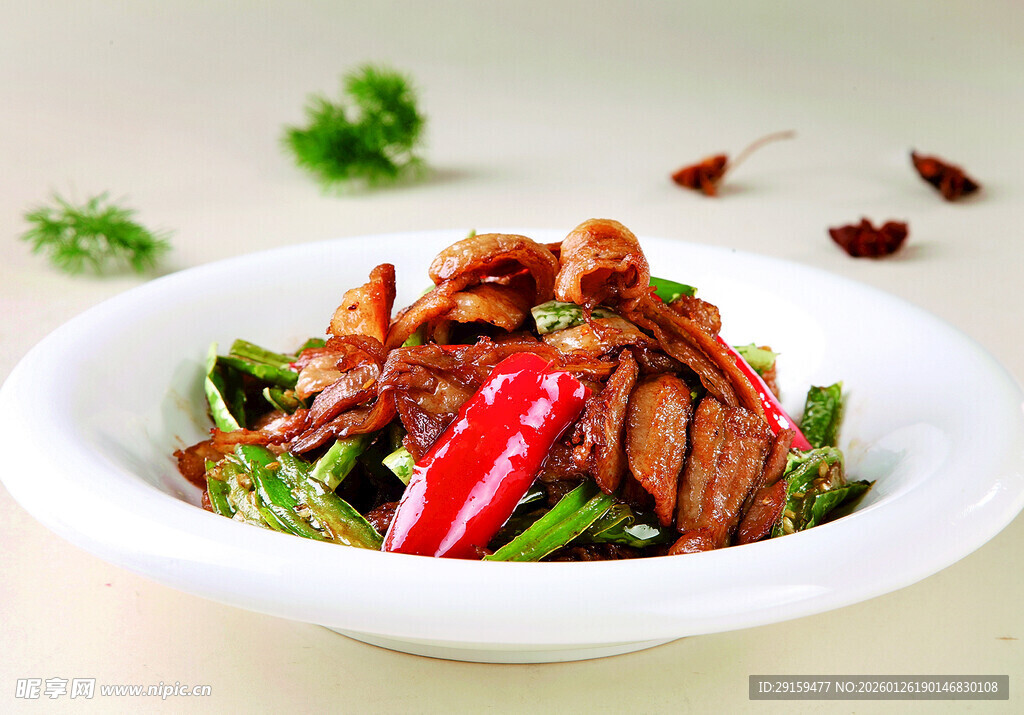 青椒炒肉丝